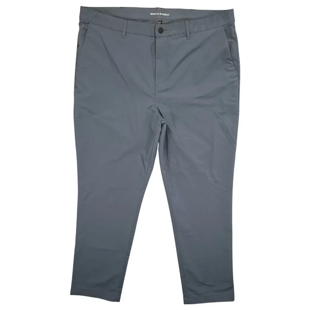 Banana Republic Men’s 40x29 Golf Performance Pants Tech Polyester Blue